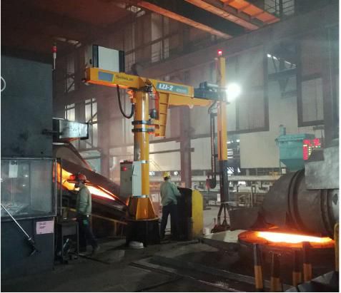 鋼廠撈渣機(jī)器人